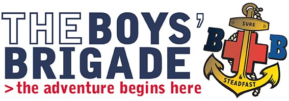 The Boys' Brigade logo: the adventure begins here